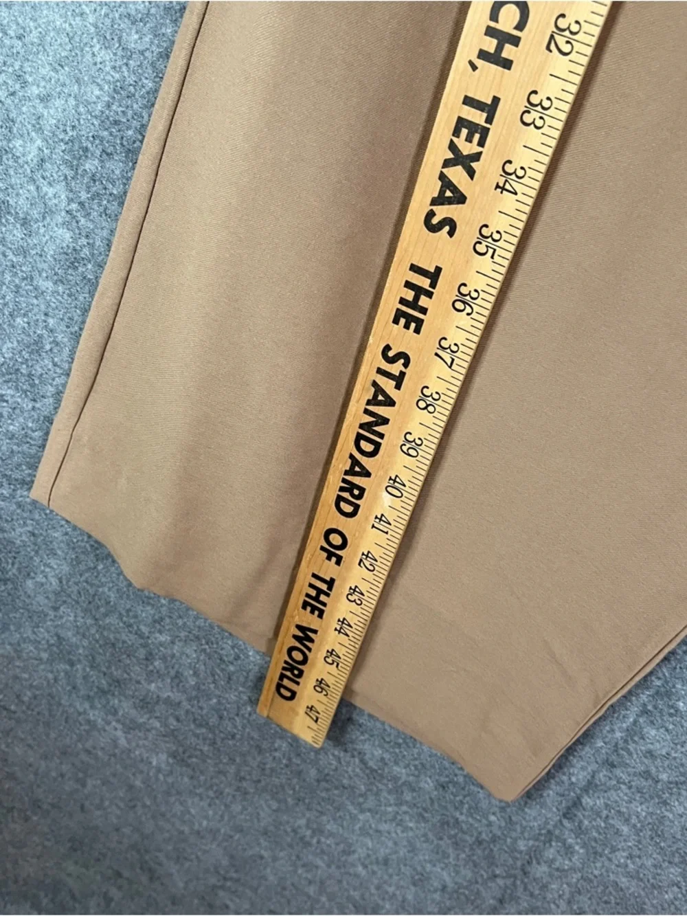 NONCHALANT Fabi Pant Wide Leg High Waist Camel Women’s Medium NEW - Picture 13 of 15